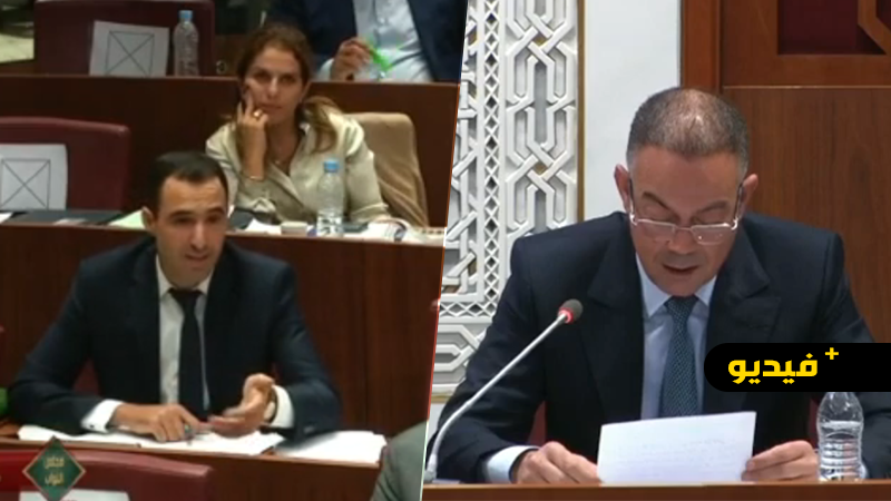 وزير الميزانية فوزي لقجع يتفاعل مع مداخلة البرلماني محمادي توحتوح بالأمازيغية