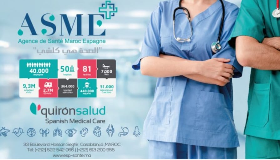 وكالة الصحة الإسبانية المغربية تقدم خدمات غير مسبوقة للمغاربة الراغبين في العلاج بإسبانيا وكالة الصحة الإسبانية المغربية تقدم خدمات غير مسبوقة للمغاربة الراغبين في العلاج بإسبانيا