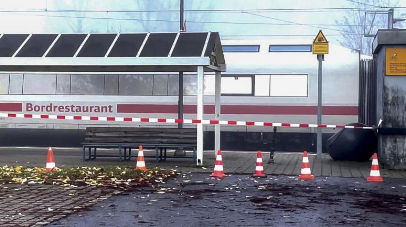 سقوط ثلاثة جرحى في هجوم على متن قطار بألمانيا