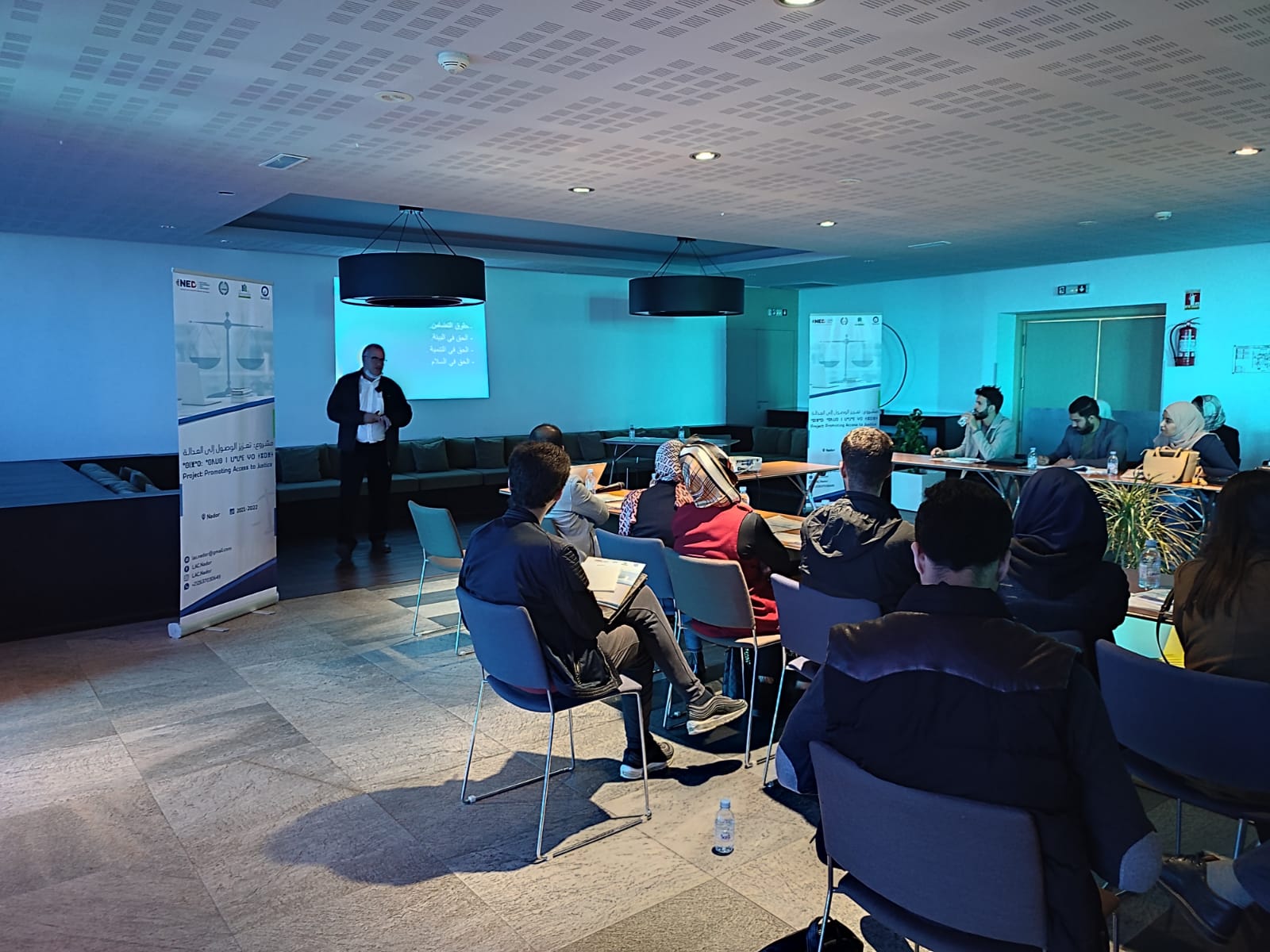 العيادة القانونية تنظم دورة تكوينية لفائدة الطلبة الباحثين بالناظور 