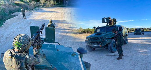 بعد حادثة الفرقاطة.. اسبانيا تجري مناورات عسكرية على الحدود مع الناظور