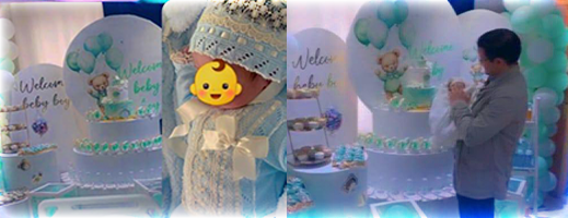 تهنئة للدكتور عبد الإله أوحادوش وزوجته الدكتورة نريمان الصبار بمناسبة إزديان فراشهما بالمولود ليث