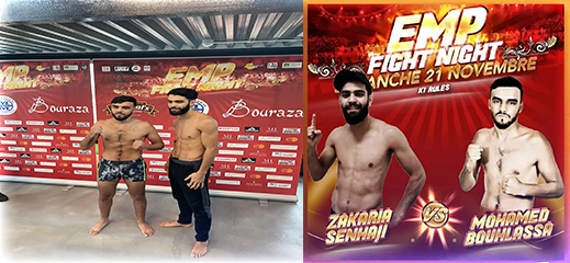 البطل الناظوري محمد بوحلاسة ينازل المصنف رقم واحد في رياضة الكيك بوكسينغ بأوروبا