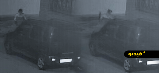 شاهدوا.. هكذا تم تخريب سيارة الكوميدي "علاء بنحدو" 