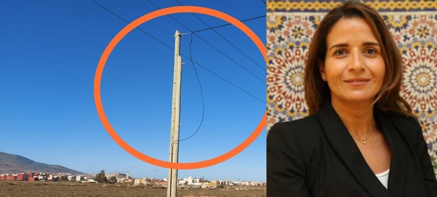 ملف الأسلاك الكهربائية المتساقطة بالناظور على طاولة وزيرة الانتقال الطاقي