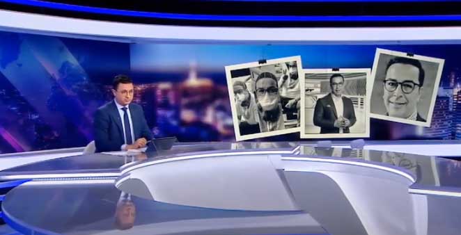 على المباشر.. بكاء مقدم أخبار "دوزيم" في ذكرى وفاة صلاح الدين الغماري