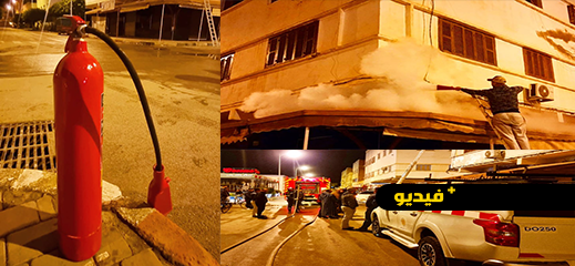 شرارة نارية بسبب شبكة الكهرباء المهترئة تستنفر سلطات الدريوش