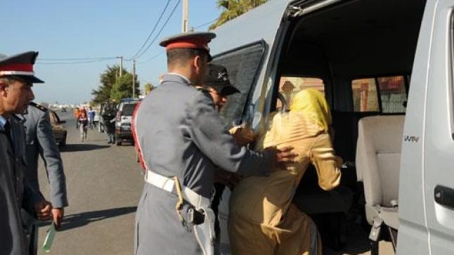 الخيانة الزوجية تسقط متزوجة وأم لثلاثة أطفال رفقة خليلها في يد عناصر الدرك الملكي بالدريوش