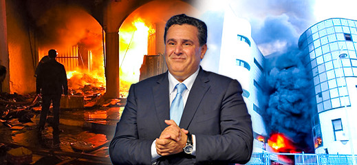 أضرار الحرائق بأسواق الناظور على طاولة رئيس الحكومة 