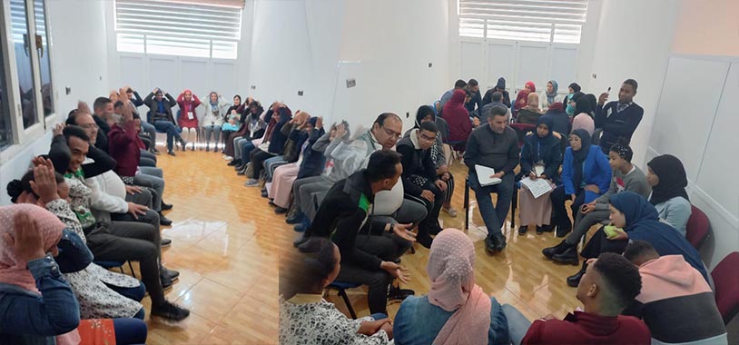 بوعرك الناظور: مهارات العرض والالقاء .. موضوع دورة تكوينية من تنظيم جمعية نساء الغد للتنمية وجمعية سيدتي المغربية.