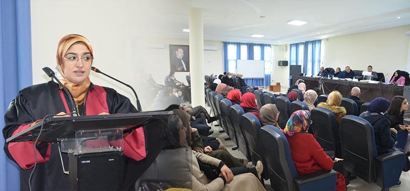 الباحثة “حنان قروع”تنال شهادة الدكتوراه بكلية الناظور بميزة مشرفة جدا