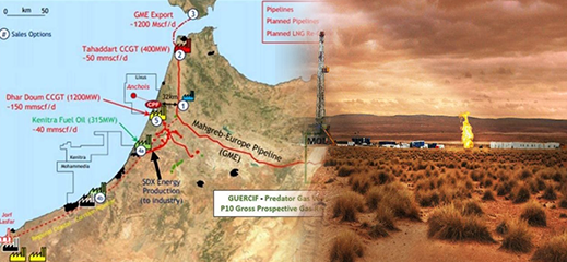 اكتشاف احتياط مهم من الغاز الطبيعي في جرسيف اكتشاف احتياط مهم من الغاز الطبيعي في جرسيف