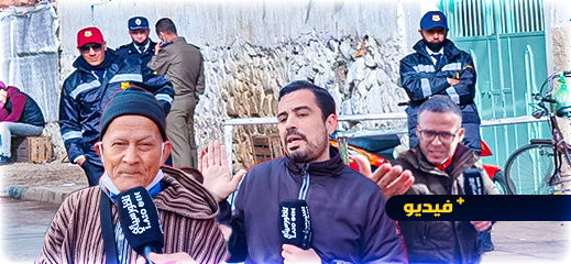 غريب.. السيكيريتي لحراسة ومنع "الفراشة" من ممارسة نشاطهم التجاري بالناظور 