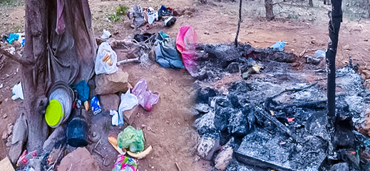 فيديو.. وفاة والدة الأطفال الثلاثة ضحية حريق "كوخ" بالناظور