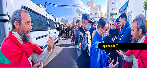 فراشة سوق أولاد ميمون بالناظور يحتجون ويطالبون بإيجاد الحلول