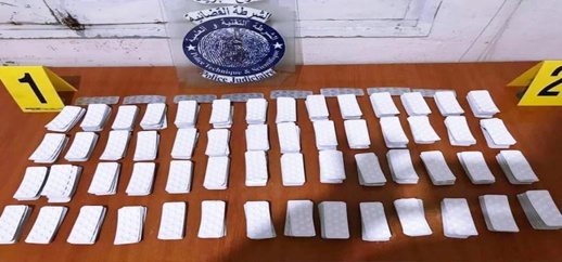 شرطة الناظور توقف شخصين بحوزتهما كمية مهمة من القرقوبي