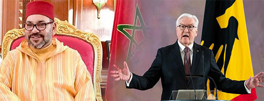 الملك محمد السادس يراسل الرئيس الألماني فالتر شتاينماير