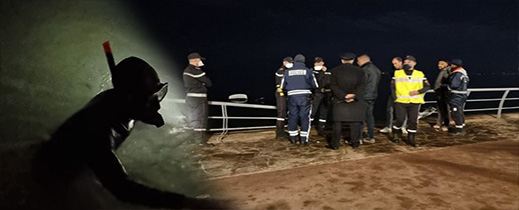 مباشر.. سائق "مجنون" يسقط بسيارته في بحيرة مارتشيكا 