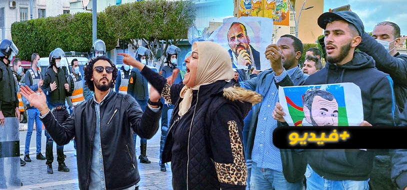 احتجاجات بالناظور على ارتفاع الأسعار وتفشي البطالة والفقر 