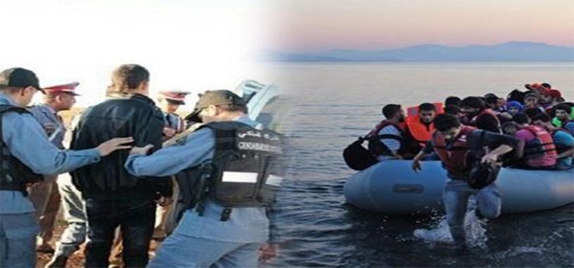 درك قرية أركمان يطيح بشخص متورط في الهجرة السرية