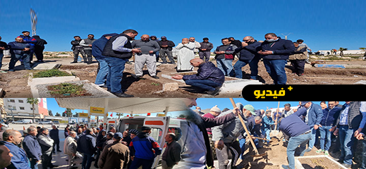 توديع جثمان الراحلة والدة ميدان إلى مثواها الأخير