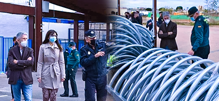 صور .. وزير الداخلية الإسباني يدافع عن تعنيف قوات الأمن للأفارقة بمليلية 