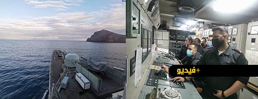 دبابات في مليلية وسفينة تابعة للبحرية الإسبانية في الجزر الجعفرية