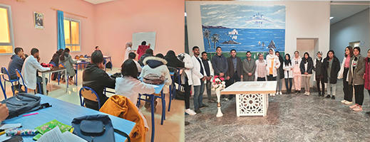 مواكبة تلاميذ التربية غير النظامية برأس الماء محور زيارة مفتش مديرية التعليم بالناظور