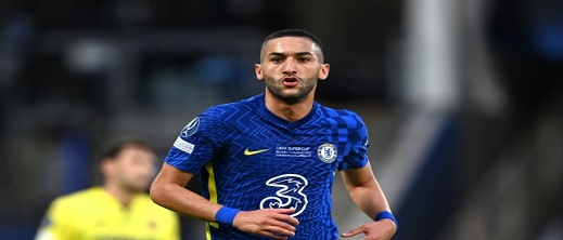 تشيلسي يحتفل بالدولي المغربي حكيم زياش