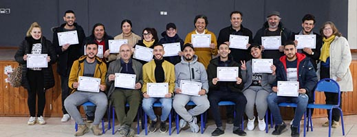 صور.. فرقة أمزيان للمسرح تحتفي في ورشة تكوينية بالممثل بحضور المخرج شعيب المسعودي