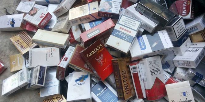 حجز أكثر من عشرة ملايين سيجارة معدة للتهريب في حاوية قادمة من أوروبا