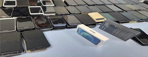 حجز 2500 هاتف كان معد للترويج بأسواق الناظور