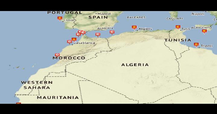 رسميا.. إسبانيا تنشر خريطة المغرب كاملة