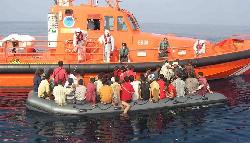 إنقاذ 20 مهاجرا من الريف  بسواحل اسبانيا