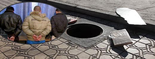 تفكيك عصابة إجرامية بزايو متورطة في سرقة بالوعات الصرف الصحي