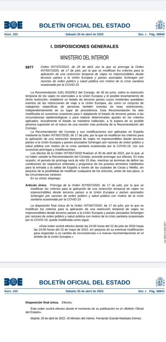 وثيقة رسمية.. إسبانيا تمدد إغلاق سبتة ومليلية أسبوعين إضافيين