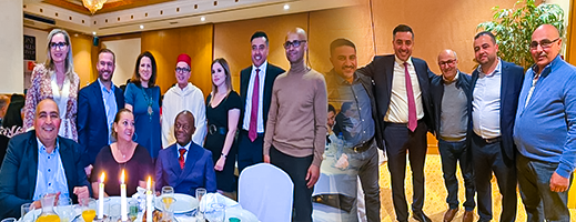 صور.. بحضور شخصيات أوروبية وازنة شركة الخطوط الملكية المغربية تنظم حفل إفطار ببروكسل 