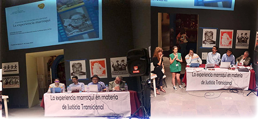 صور.. مركز الذاكرة المشتركة يحاضر في المكسيك حول الانصاف والمصالحة والحكم الذاتي في الصحراء صور.. مركز الذاكرة المشتركة يحاضر في المكسيك حول الانصاف والمصالحة والحكم الذاتي في الصحراء