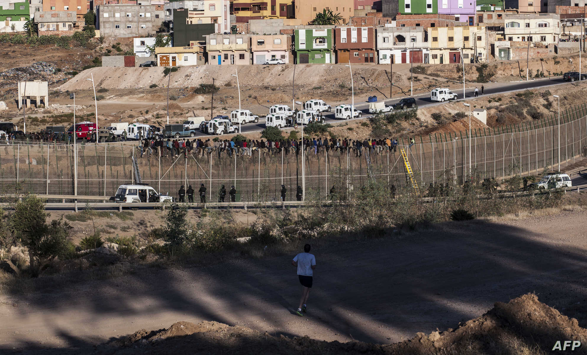 السلطات المغربية تحبط 47 محاولة اقتحام لسياج مليلية