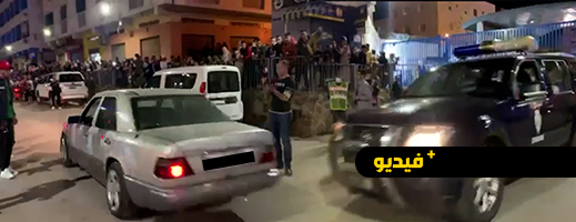 شاهدوا.. حجز سيارة "ريفولي" حاول سائقها إدخالها من مليلية إلى بني انصار