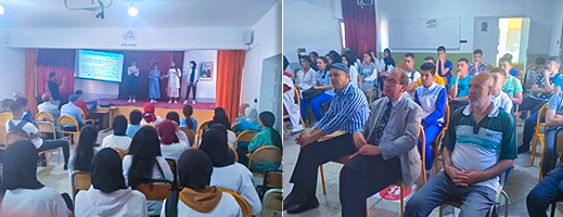 صور.. ندوة علمية تحسيسية حول أضرار التدخين بثانوية الفيض التأهيلية