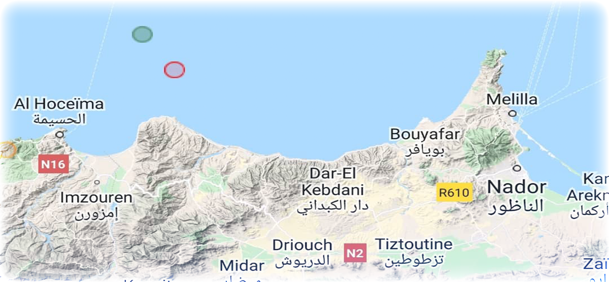 تسجيل هزة أرضية جديدة في الناظور والدريوش 