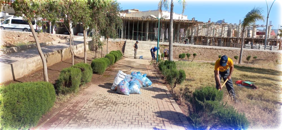 صور.. جمعية السعد تبدأ برنامج أوراش بتنقية الفضاءات الخضراء بهذه الجماعة