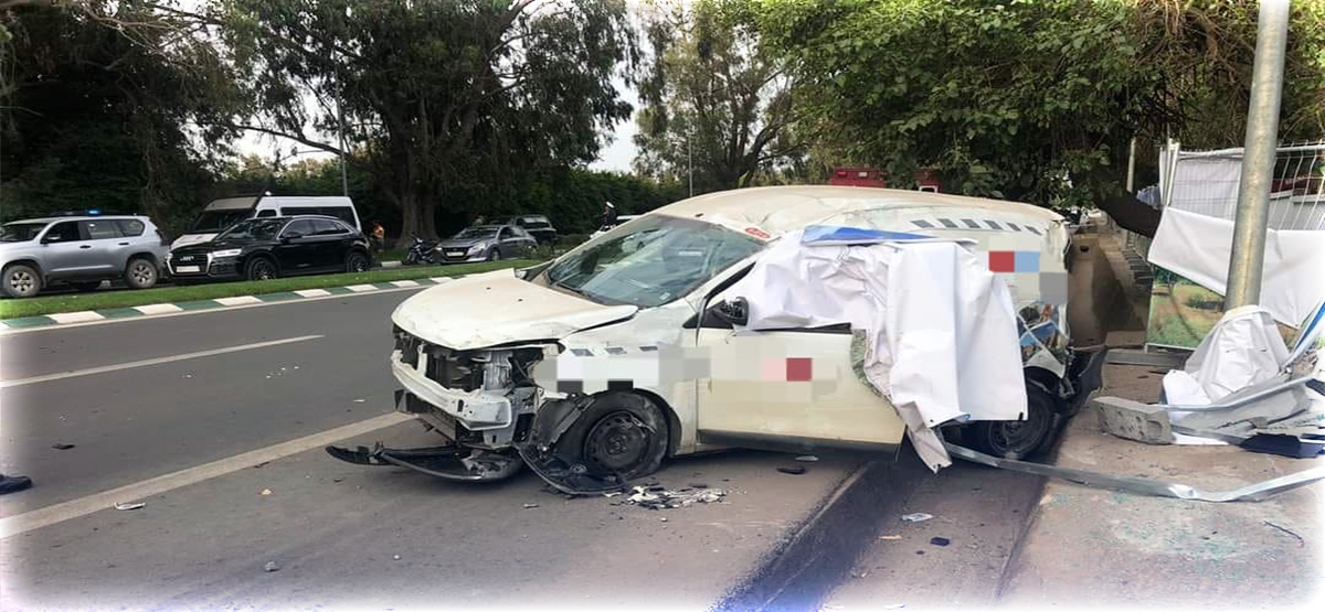 صور.. حادثة مروعة قرب القصر الملكي