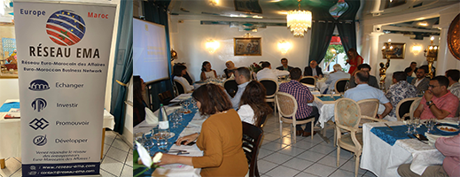 شبكة الأورو المغربية للأعمال تنظم عشاءها السنوي بحضور رضا الشامي