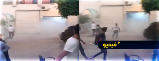 شاهدوا.. اندلاع النيران بأجزاء من سوق المركب يرعب الزوار