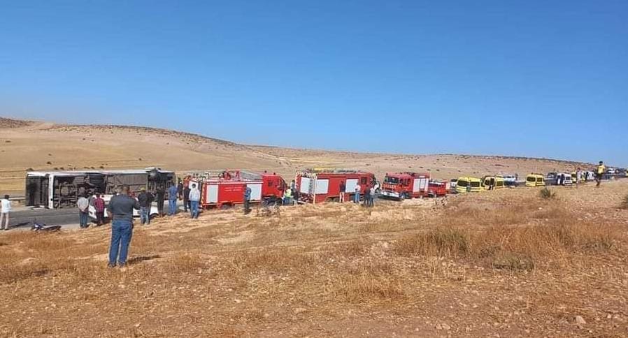 حادثة سير خطيرة تسفر عن مقتل 20 شخصا وإصابة 34 بجروح