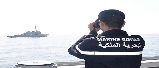 البحرية الملكية تنقذ مهاجرين من جنسيات عربية مختلفة