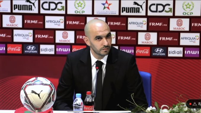 الجامعة الملكية لكرة القدم تعلن رسميا تعيين وليد الركراكي مدربا للمنتخب الوطني