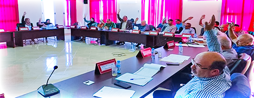 مجلس جماعة ميضار يعقد الدورة العادية ويصادق بالإجماع على مشروع الميزانية